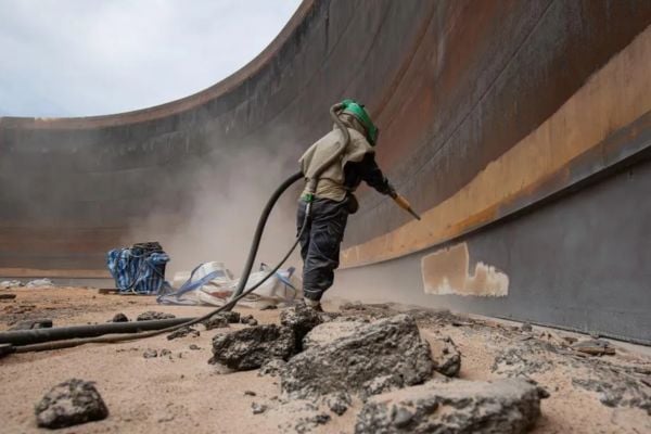 Industrial surface prep