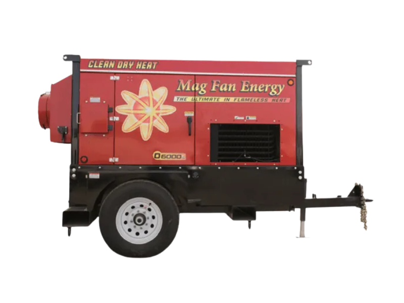 Mag Fan D6000 magnetic flameless heater
