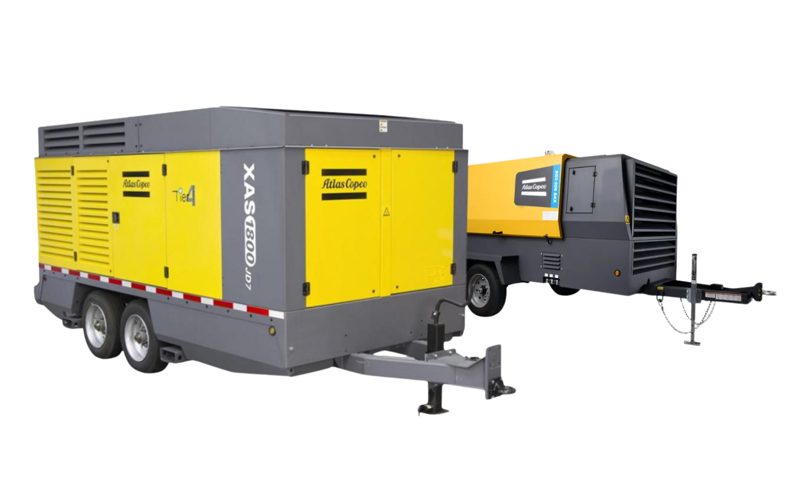 High CFM compressor rental fleet