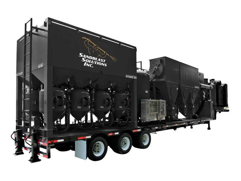 Steel grit recyclers