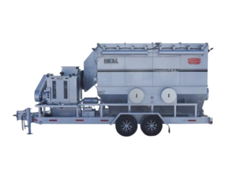 20,000 CFM Trailer-Mounted Dust Collector