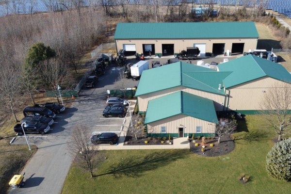 SSI equipment warehouse