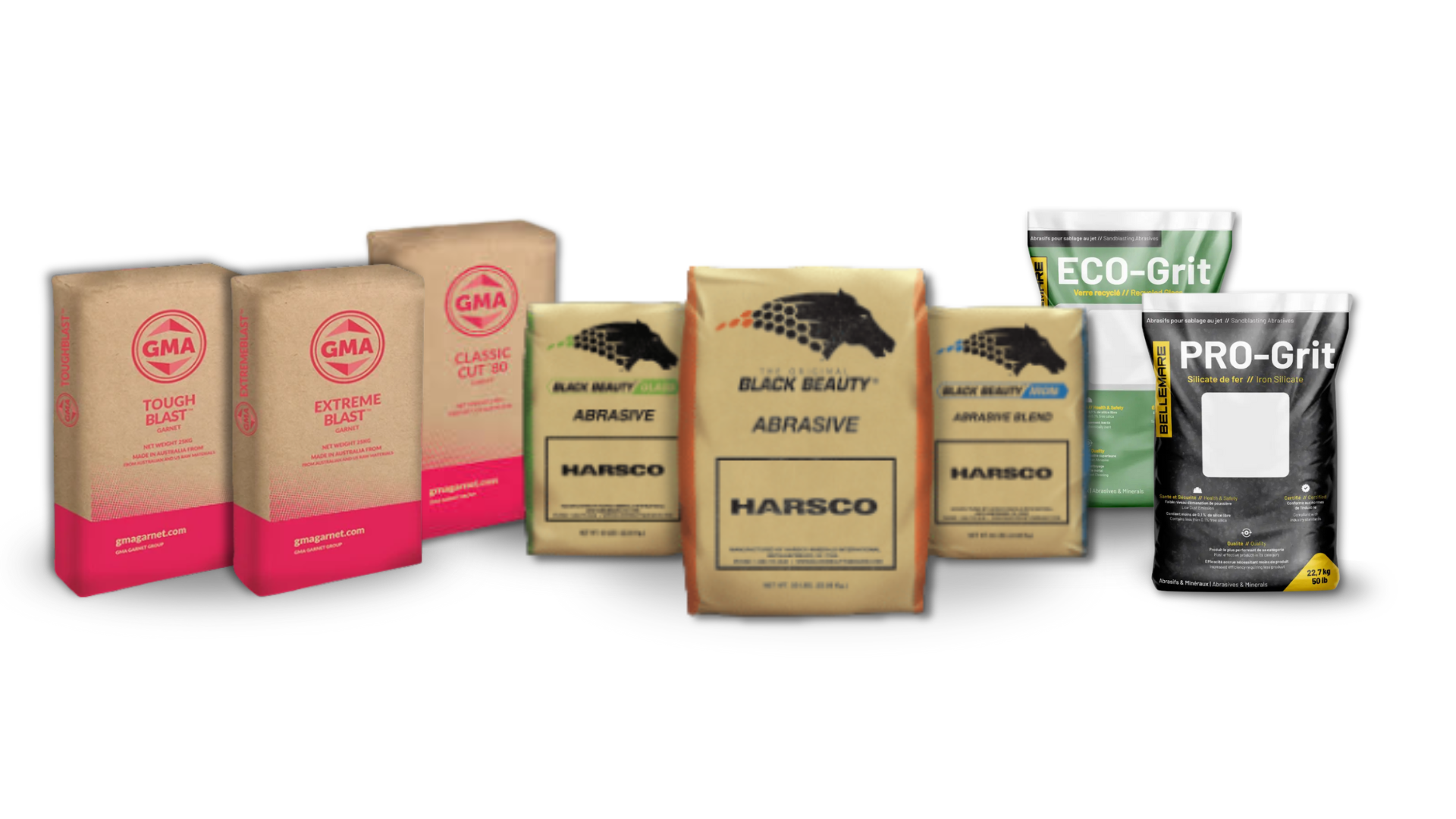 Inventory of abrasives