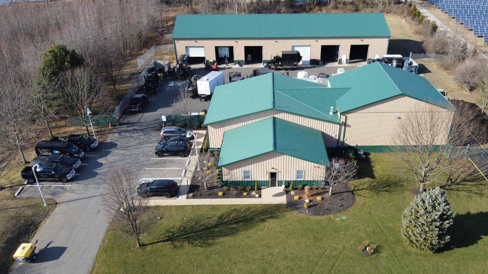 Sandblast Solutions New Jersey headquarters warehouse and yard